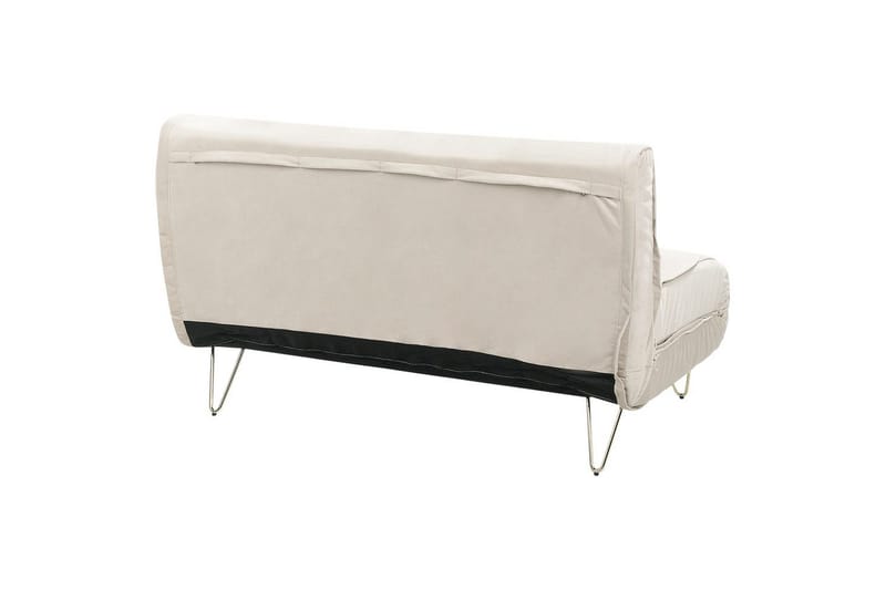 3-sitssoffa Vestfold Beige, guld - Beige, guld - Möbler - Soffa - Bäddsoffa - 3 sits bäddsoffa