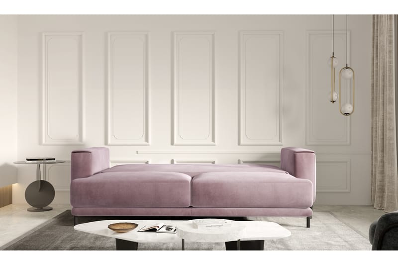 4-sits Bäddsoffa Smithville - Beige - Möbler - Soffa - Bäddsoffa - 4 sits bäddsoffa