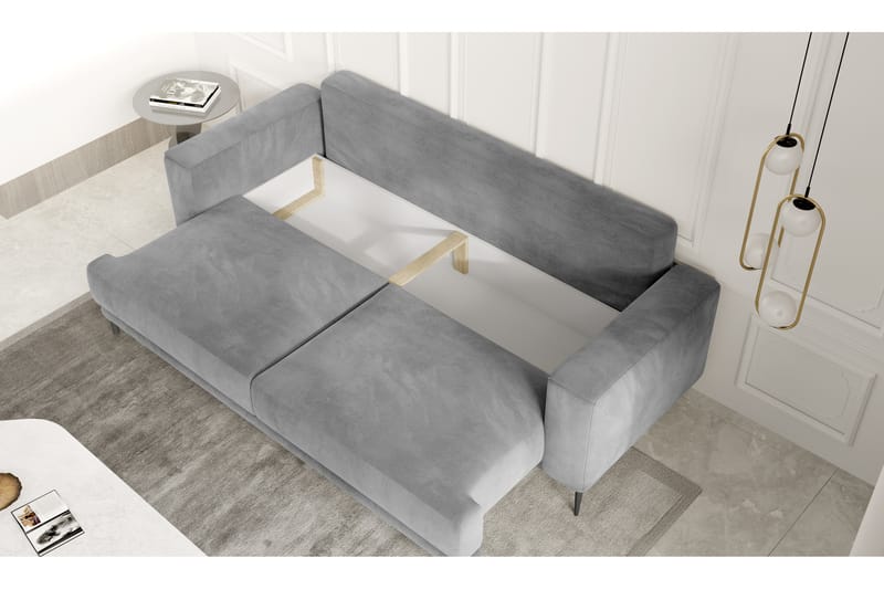 4-sits Bäddsoffa Smithville - Beige - Möbler - Soffa - Bäddsoffa - 4 sits bäddsoffa