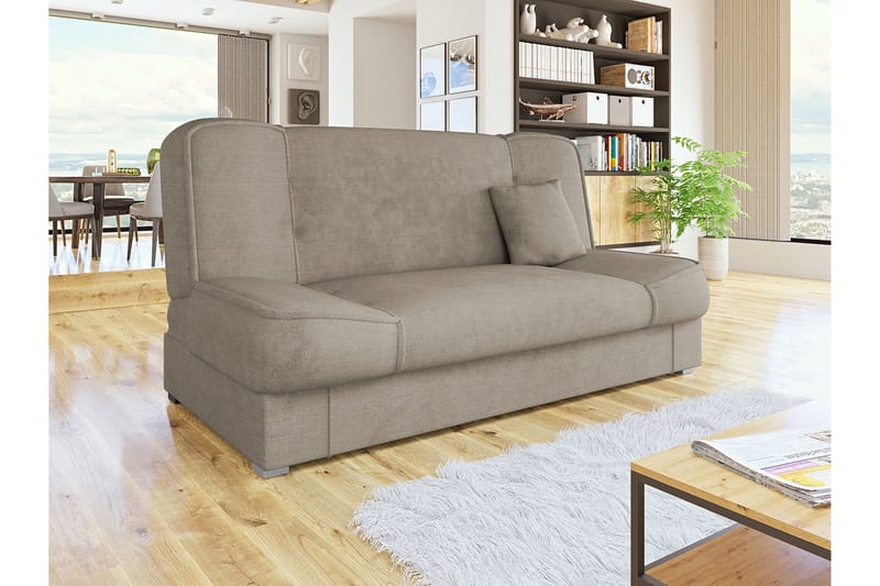 Gabi Soffa 175x80x80 cm - Beige/Grå - Möbler - Soffa - Bäddsoffa - 4 sits bäddsoffa
