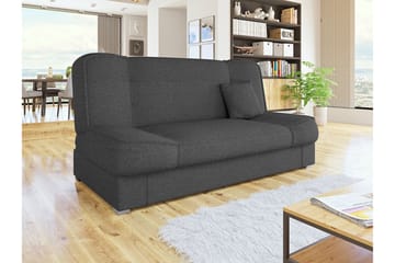 Gabi Soffa 175x80x80 cm - Svart - Möbler - Soffa - Bäddsoffa - 4 sits bäddsoffa