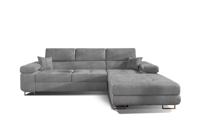 Klinka Bäddsoffa med Divan Höger - Grå - Möbler - Soffa - Bäddsoffa - Bäddsoffa divan