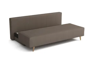 Leija Bäddsoffa 200x87x90 cm - Grå - Möbler - Soffa - Bäddsoffa - 4 sits bäddsoffa