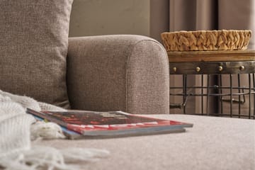 4-sits Bäddsoffa med Divan Alfie 4-sits - Brun - Möbler - Soffa - Bäddsoffa - Bäddsoffa divan
