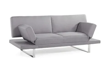 Ramsholt Bäddbar Fällbar Bäddsoffa 105x192 cm i Tyg - Grå - Möbler - Soffa - Bäddsoffa - 4 sits bäddsoffa