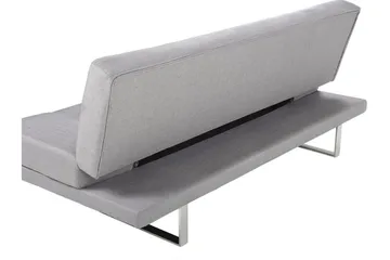 Ramsholt Bäddbar Fällbar Bäddsoffa 105x192 cm i Tyg - Grå - Möbler - Soffa - Bäddsoffa - 4 sits bäddsoffa