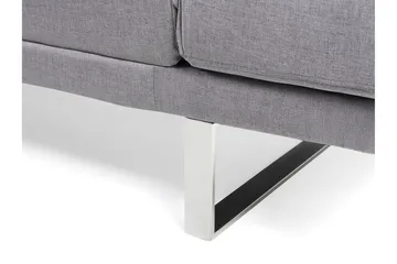 Ramsholt Bäddbar Fällbar Bäddsoffa 105x192 cm i Tyg - Grå - Möbler - Soffa - Bäddsoffa - 4 sits bäddsoffa
