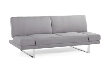 Ramsholt Bäddbar Fällbar Bäddsoffa 105x192 cm i Tyg - Grå - Möbler - Soffa - Bäddsoffa - 4 sits bäddsoffa