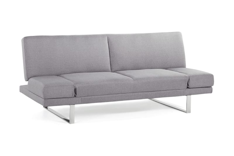 Ramsholt Bäddbar Fällbar Bäddsoffa 105x192 cm i Tyg - Grå - Möbler - Soffa - Bäddsoffa - 4 sits bäddsoffa