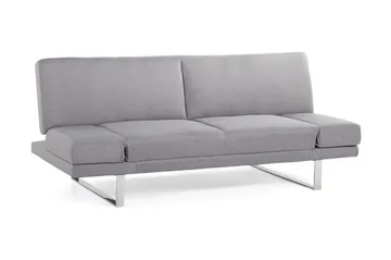 Ramsholt Bäddbar Fällbar Bäddsoffa 105x192 cm i Tyg - Grå - Möbler - Soffa - Bäddsoffa - 4 sits bäddsoffa