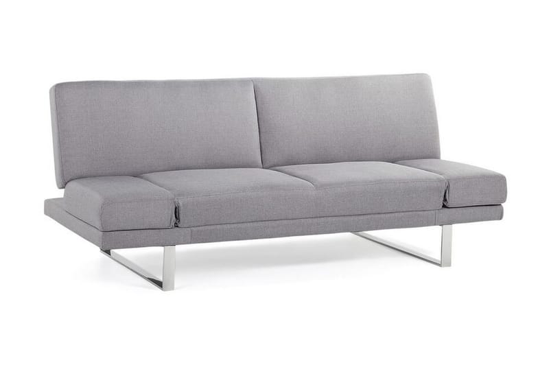 Ramsholt Bäddbar Fällbar Bäddsoffa 105x192 cm i Tyg - Grå - Möbler - Soffa - Bäddsoffa - 4 sits bäddsoffa