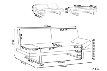 Ramsholt Bäddsoffa - Beige - Möbler - Soffa - Bäddsoffa - 4 sits bäddsoffa