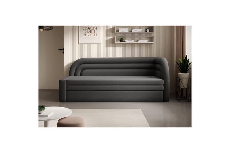 Soffa Eltap Fabillo 223x86x80 cm - Sola 6, Grå, Höger - Möbler - Soffa - Bäddsoffa - 4 sits bäddsoffa