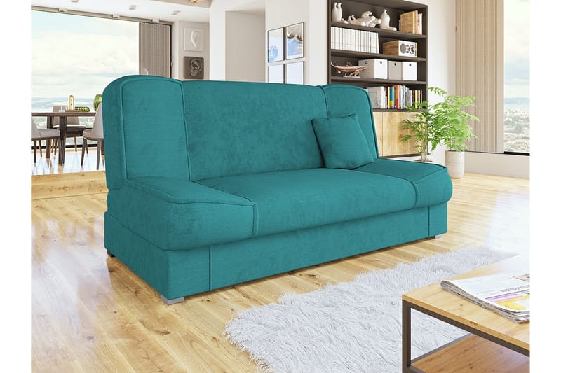 Soffa Gabi 175x80x80 cm - Blå - Möbler - Soffa - Bäddsoffa - 4 sits bäddsoffa