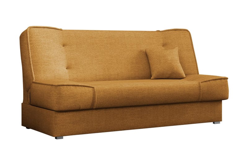 Soffa Gabi 175x80x80 cm - Gul - 4 sits bäddsoffa