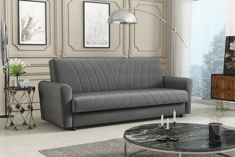 Torskudden Soffa - Grå - Möbler - Soffa - Bäddsoffa - 4 sits bäddsoffa