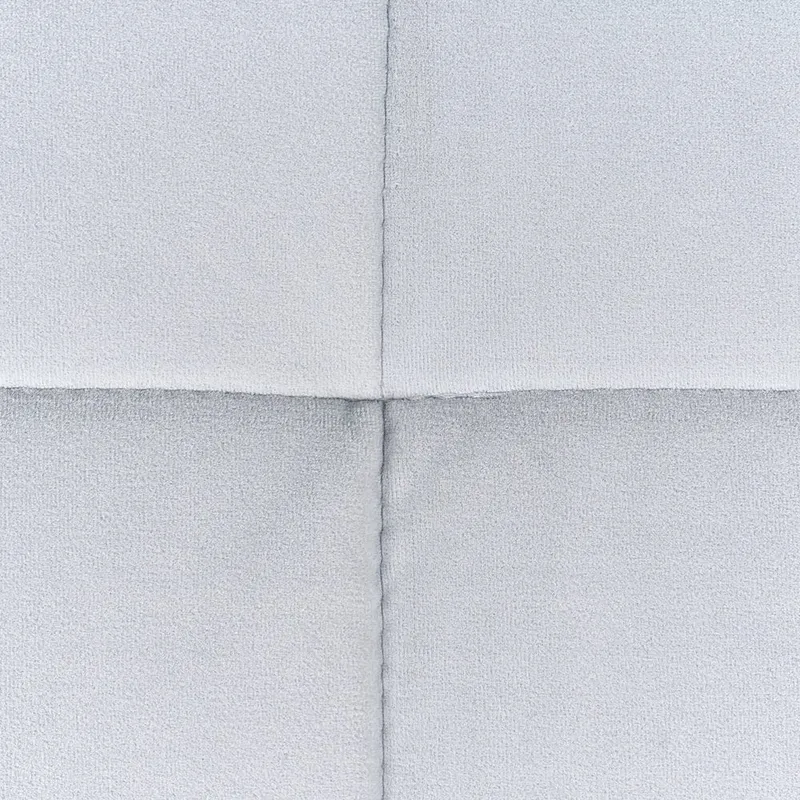 5-sits Modulär soffa Aberdeen - Ljusgrå, svart/Sammet - Möbler - Soffa - Modulsoffa - Komplett modulsoffa