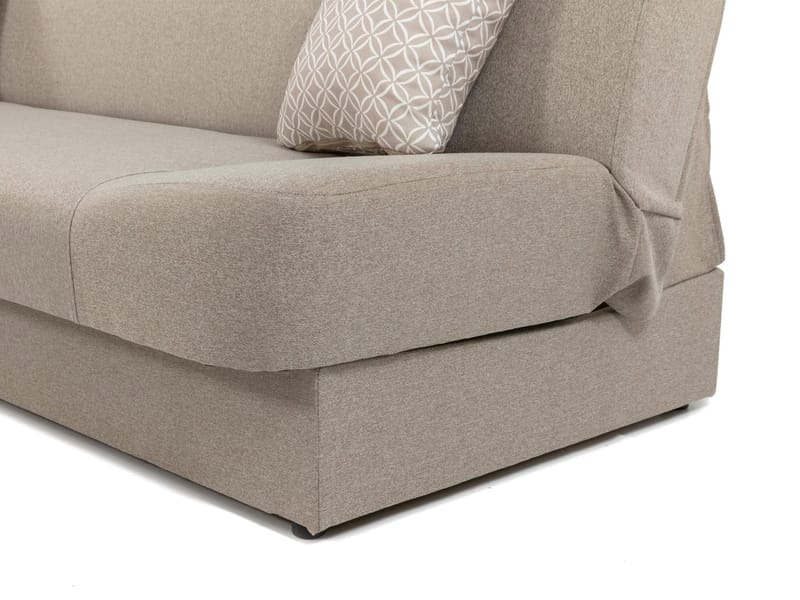 Abron 3-sits Bäddsoffa med förvaring - Möbler - Soffa - Bäddsoffa - Bäddsoffa längsbäddad