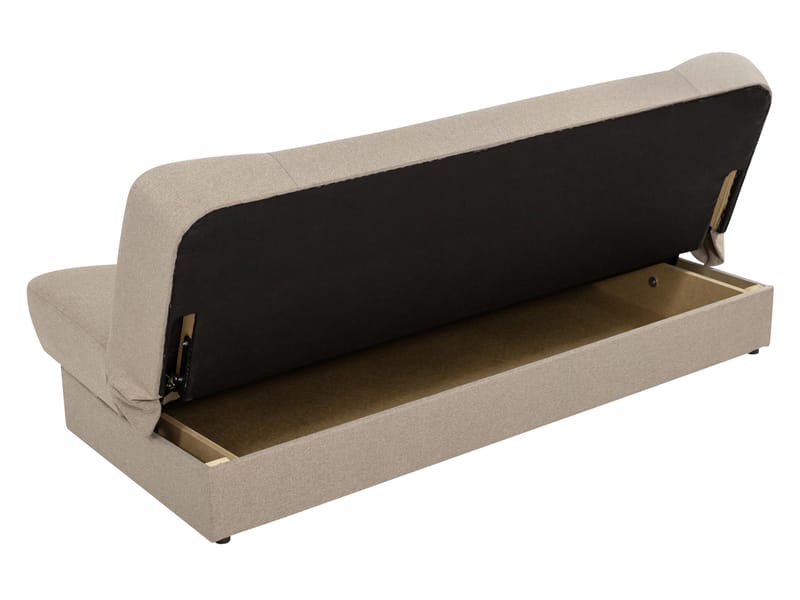 Abron 3-sits Bäddsoffa med förvaring - Möbler - Soffa - Bäddsoffa - Bäddsoffa längsbäddad