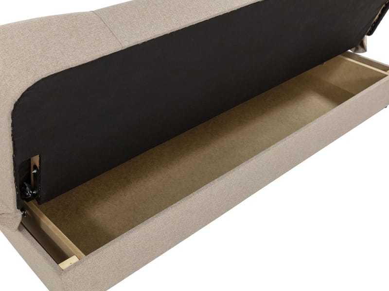 Abron 3-sits Bäddsoffa med förvaring - Möbler - Soffa - Bäddsoffa - Bäddsoffa längsbäddad