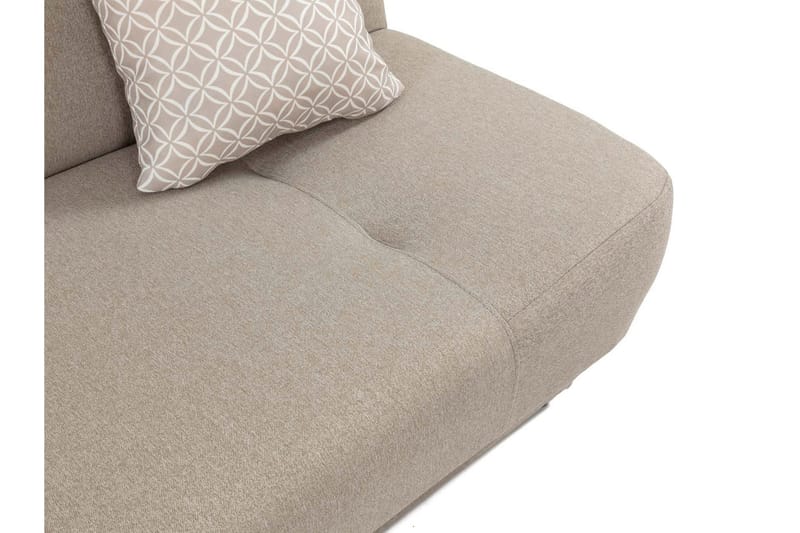 Abron 3-sits Fällbar Bäddsoffa med Förvaring i Sammet - Grön - Möbler - Soffa - Bäddsoffa - 3 sits bäddsoffa