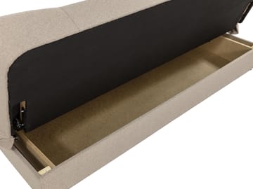 Abron Bäddsoffa 3-sits - Grå - Möbler - Soffa - Bäddsoffa - 3 sits bäddsoffa