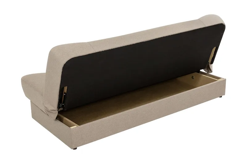 Abron Bäddsoffa 3-sits - Rosa - Möbler - Soffa - Bäddsoffa - 3 sits bäddsoffa