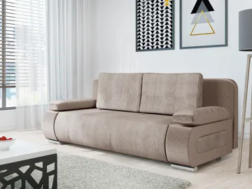 Adelma 3-sits Bäddsoffa med förvaring - Möbler - Soffa - Bäddsoffa - Bäddsoffa längsbäddad