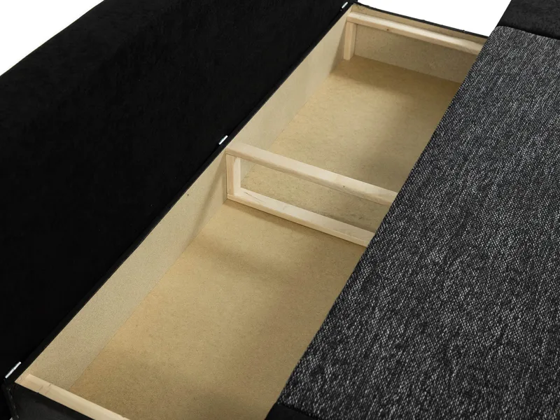 Adelma 3-sits Bäddsoffa med förvaring - Möbler - Soffa - Bäddsoffa - Bäddsoffa längsbäddad