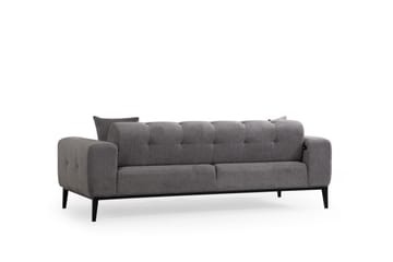 Adelphe Rektangulär Bäddsoffa 88x178 cm i Tyg - Grå - Möbler - Soffa - Bäddsoffa - 4 sits bäddsoffa