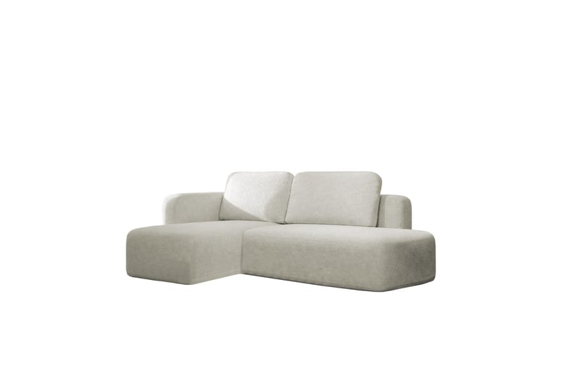 Afir Bäddsoffa m. Divan 2-sits - Beige/Vit - Möbler - Soffa - Bäddsoffa - Bäddsoffa divan