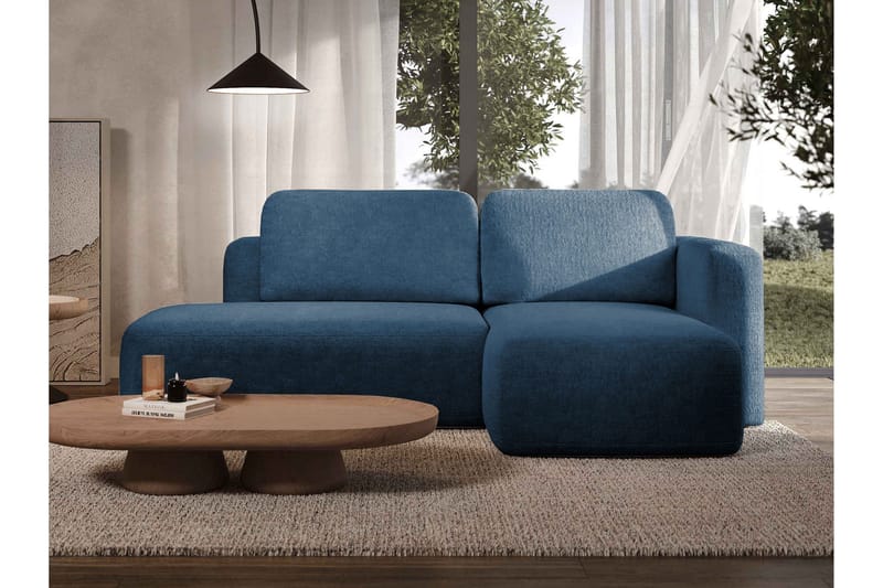 Afir Bäddsoffa m. Divan 2-sits - Grå - Möbler - Soffa - Bäddsoffa - Bäddsoffa divan