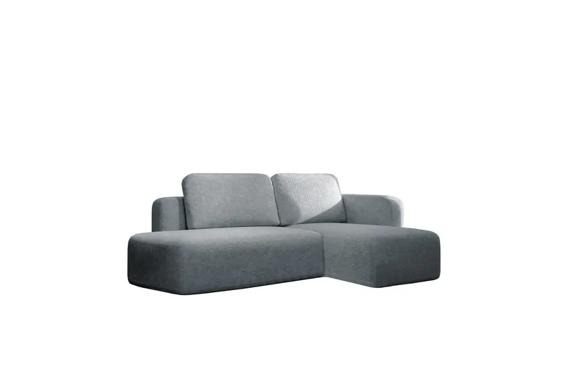 Afir Bäddsoffa m. Divan 2-sits, Vit