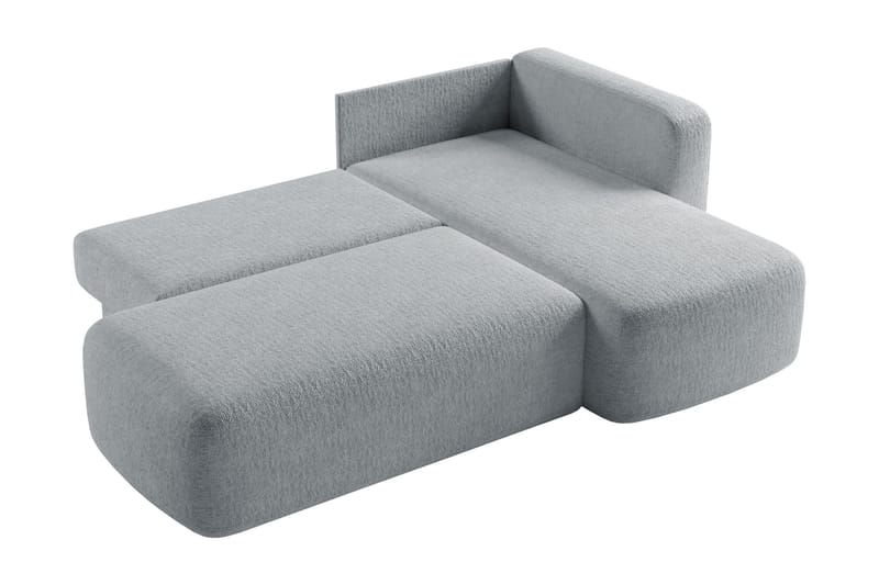 Afir Bäddsoffa m. Divan 2-sits - Vit - Möbler - Soffa - Bäddsoffa - Bäddsoffa divan