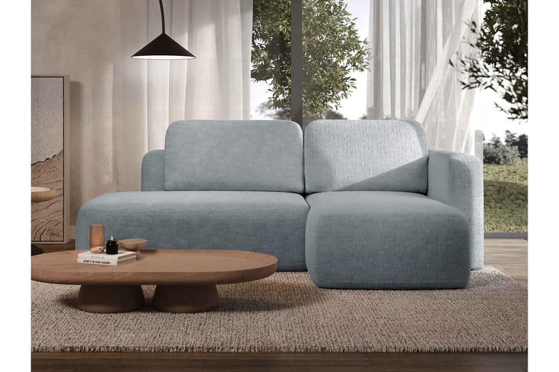 Afir Bäddsoffa m. Divan 2-sits - Vit - Möbler - Soffa - Bäddsoffa - Bäddsoffa divan