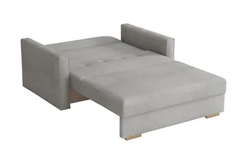 Ajiz Bäddsoffa 2-sits i Bouclé - Beige - Möbler - Soffa - Bäddsoffa - 2 sits bäddsoffa