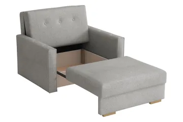 Ajiz Bäddsoffa 2-sits i Bouclé - Beige - Möbler - Soffa - Bäddsoffa - 2 sits bäddsoffa