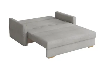 Ajiz Bäddsoffa 3-sits i Bouclé - Beige - Möbler - Soffa - Bäddsoffa - 3 sits bäddsoffa