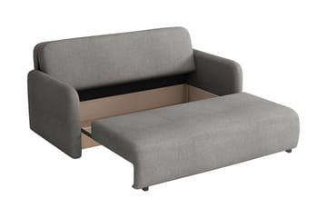 Ajmeri 3-sits Bäddsoffa 150x196 cm med Förvaring i Bouclé - Grön - Möbler - Soffa - Bäddsoffa - 3 sits bäddsoffa