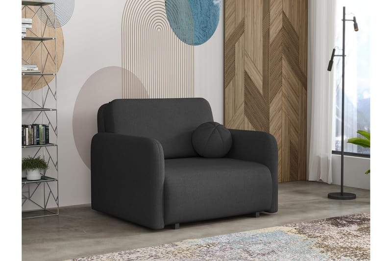 Ajmeri Bäddsoffa 2-sits, Grå