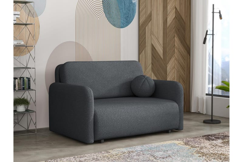 Ajmeri Bäddsoffa 2-sits i Bouclé, Grå