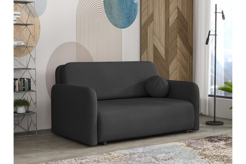 Ajmeri Bäddsoffa 3-sits, Grå