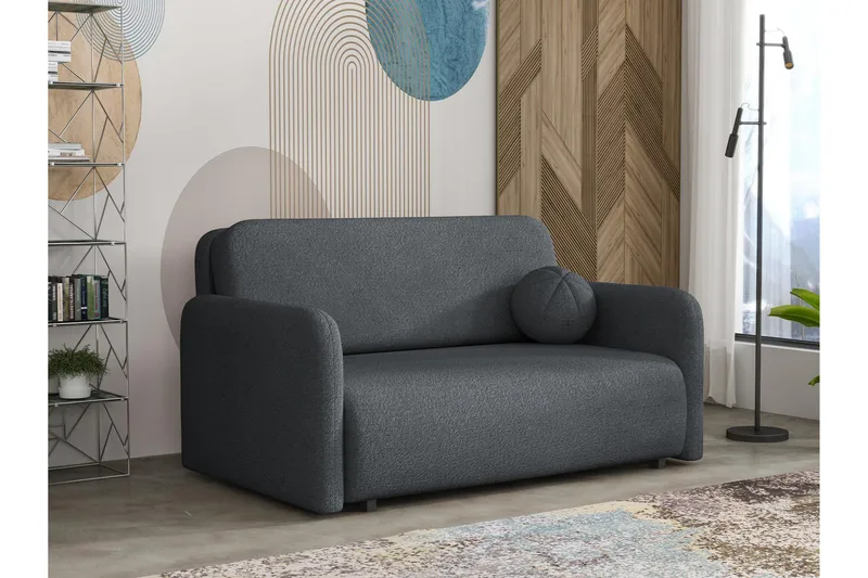 Ajmeri Bäddsoffa 3-sits i Bouclé, Grå