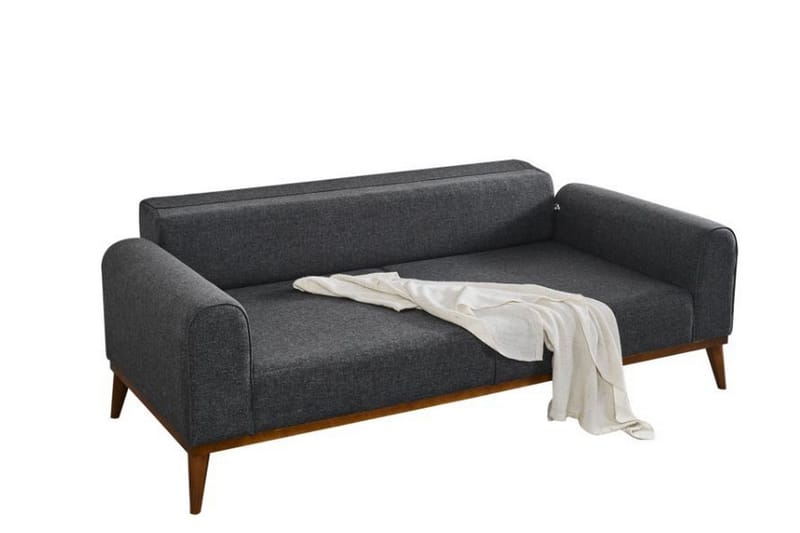 Akio Bäddsoffa 4-sits - Antracit - Möbler - Soffa - Bäddsoffa - 4 sits bäddsoffa