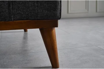 Akio Bäddsoffa 4-sits - Antracit - Möbler - Soffa - Bäddsoffa - 4 sits bäddsoffa