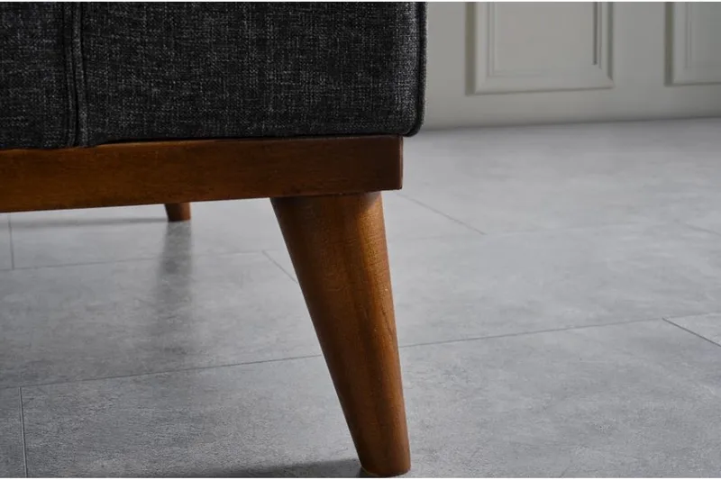 Akio Bäddsoffa 4-sits - Antracit - Möbler - Soffa - Bäddsoffa - 4 sits bäddsoffa