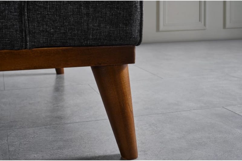 Akio Bäddsoffa 4-sits - Antracit - Möbler - Soffa - Bäddsoffa - 4 sits bäddsoffa