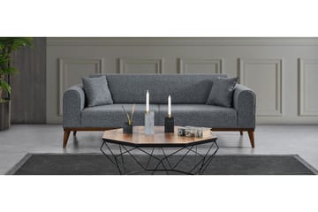 Akio Bäddsoffa 4-sits - Ljusgrå - Möbler - Soffa - Bäddsoffa - 4 sits bäddsoffa