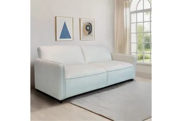 Alicia Bäddsoffa 3-sits - Vit - Möbler - Soffa - Bäddsoffa - 3 sits bäddsoffa