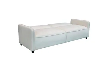 Alicia Bäddsoffa 3-sits - Vit - Möbler - Soffa - Bäddsoffa - 3 sits bäddsoffa